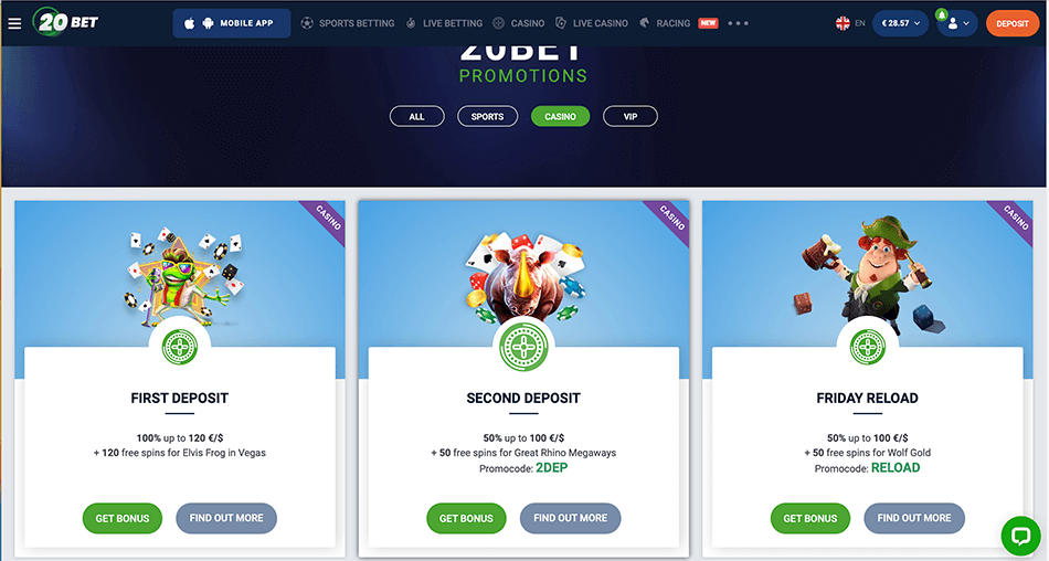 20Bet Casino 1
